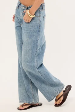 Billie Low Rise Dopamine Jean Rustic Fade