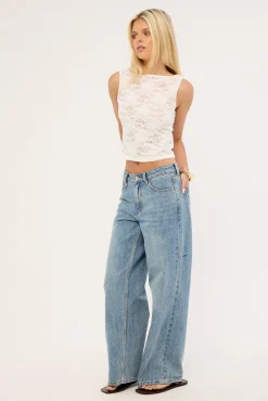 Billie Low Rise Dopamine Jean Rustic Fade