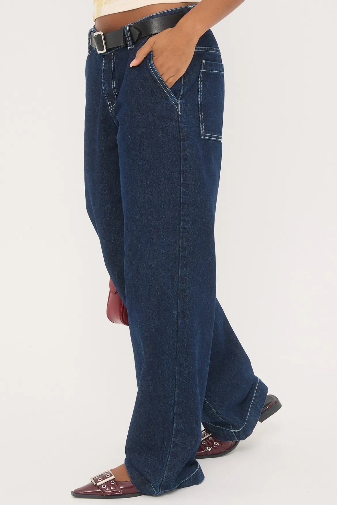 Billie Low Rise Jean Indigo