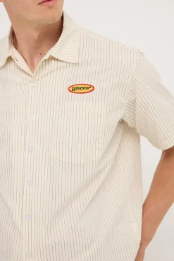 Bistro Short Sleeve Shirt Bone