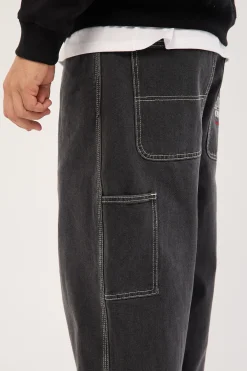 Bitten Twice Biggest Slacker Carpenter Jean Black Fade