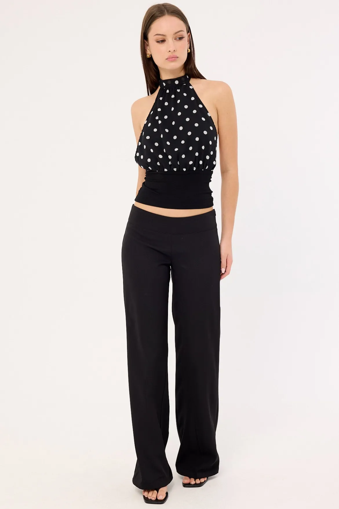 Blair Straight Leg Pant Black