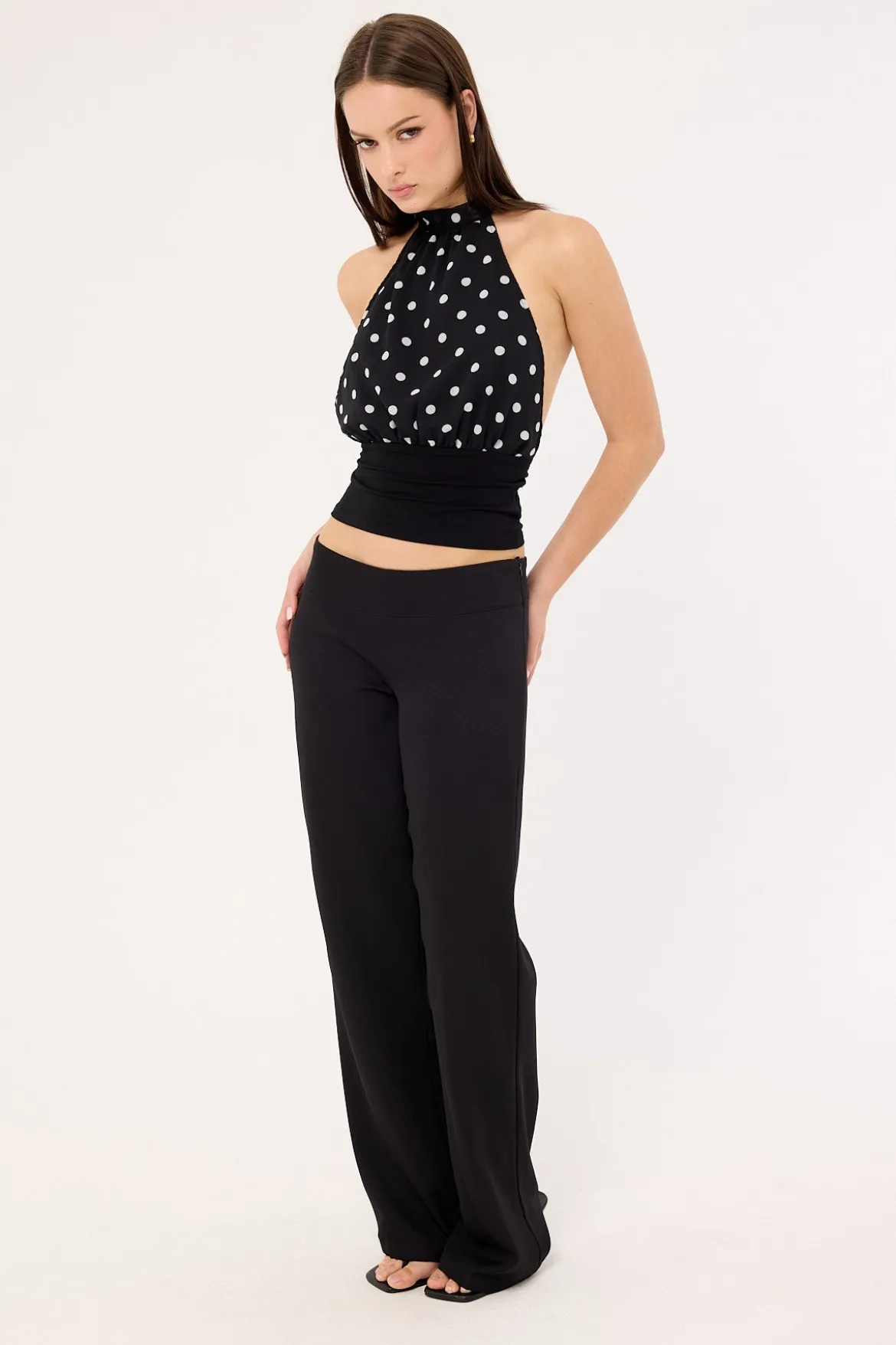 Blair Straight Leg Pant Black