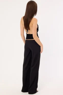 Blair Straight Leg Pant Black