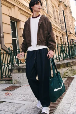 Blanco Pleated Baggy Jean Raw Indigo