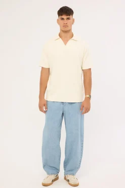 Blanco Pleated Jean Haze Blue