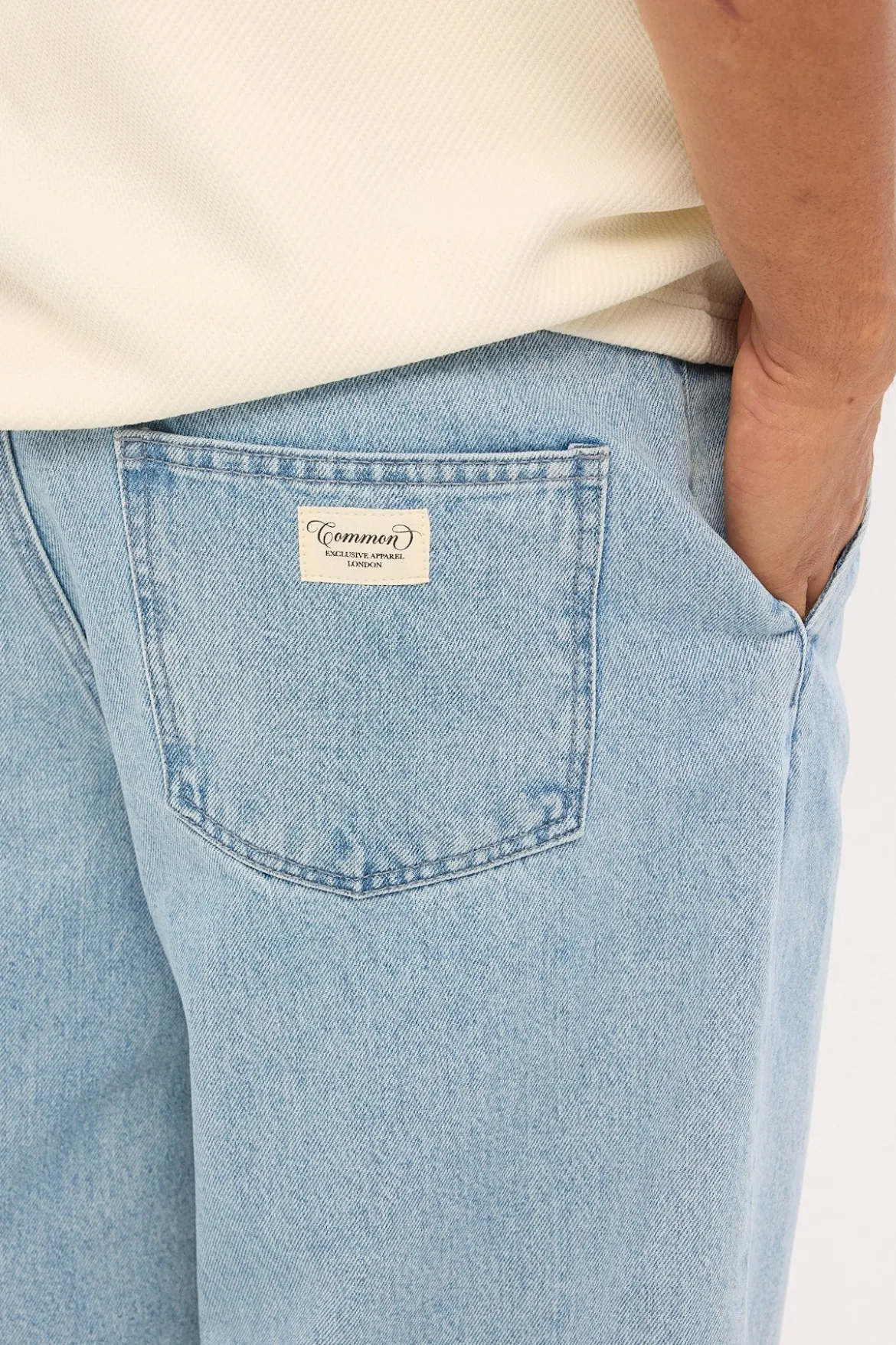Blanco Pleated Jean Haze Blue