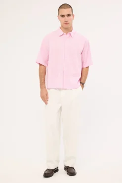 Blanco Pleated Tailored Trouser White
