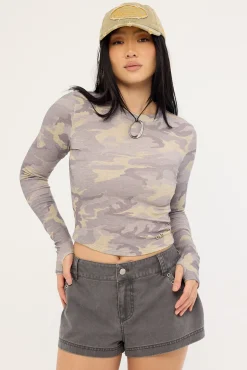 Blend Long Sleeve Tee Camo