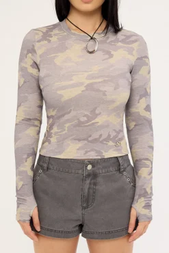 Blend Long Sleeve Tee Camo