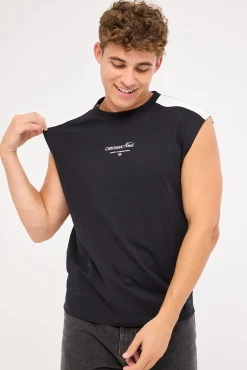 Blockade Muscle Tank Black/White