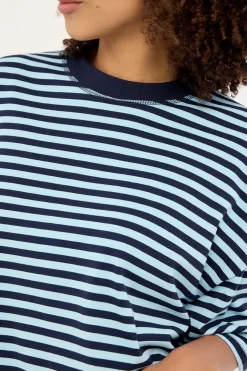 Bloom Short Sleeve Navy Sea Stripe