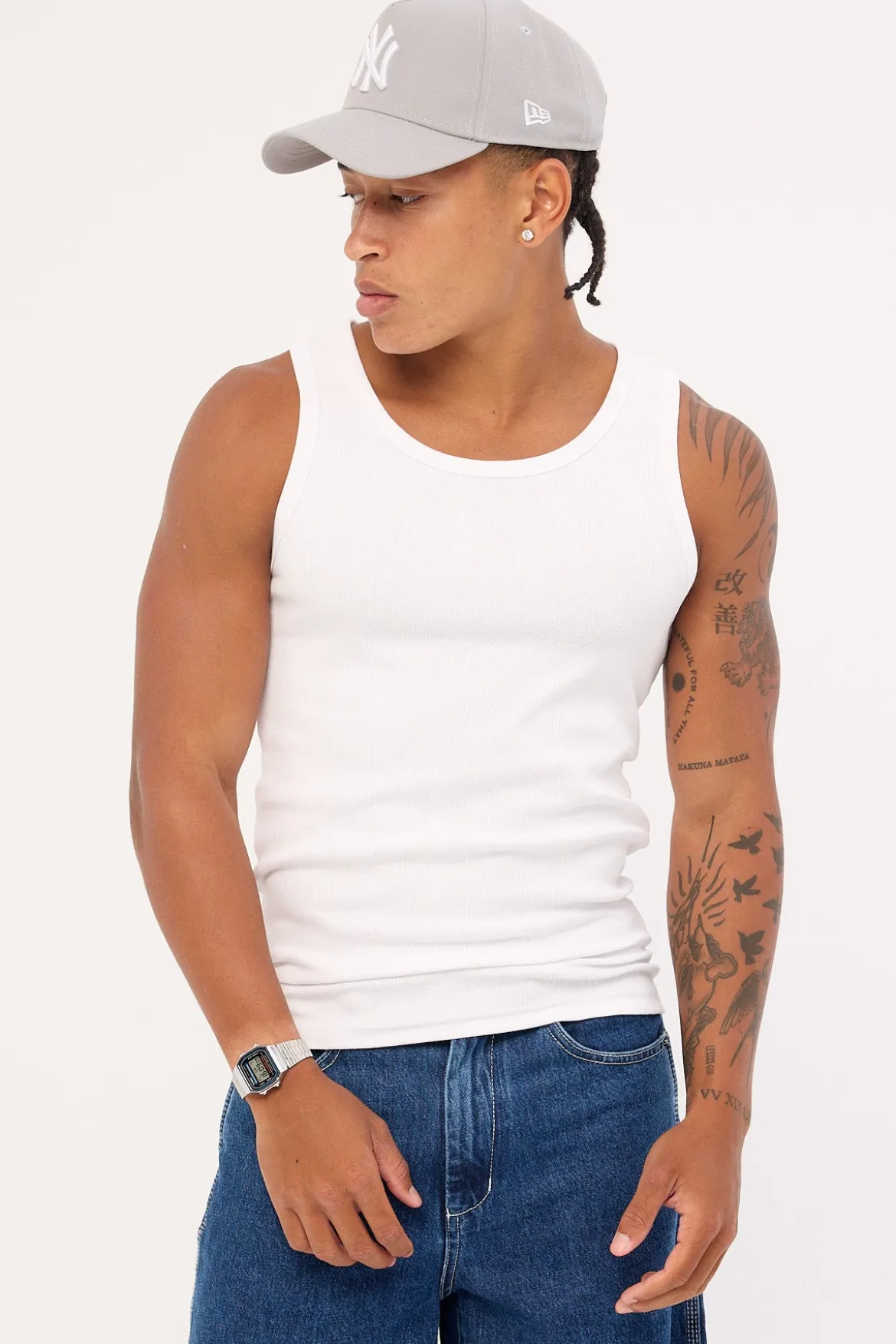 Boardmaker Singlet White