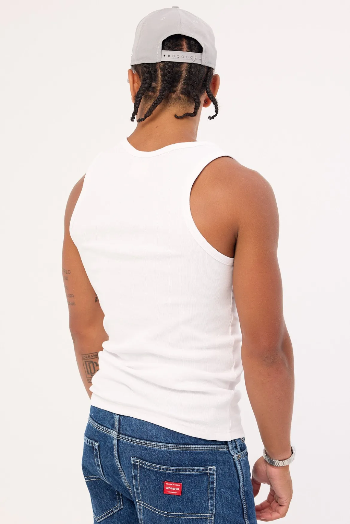 Boardmaker Singlet White