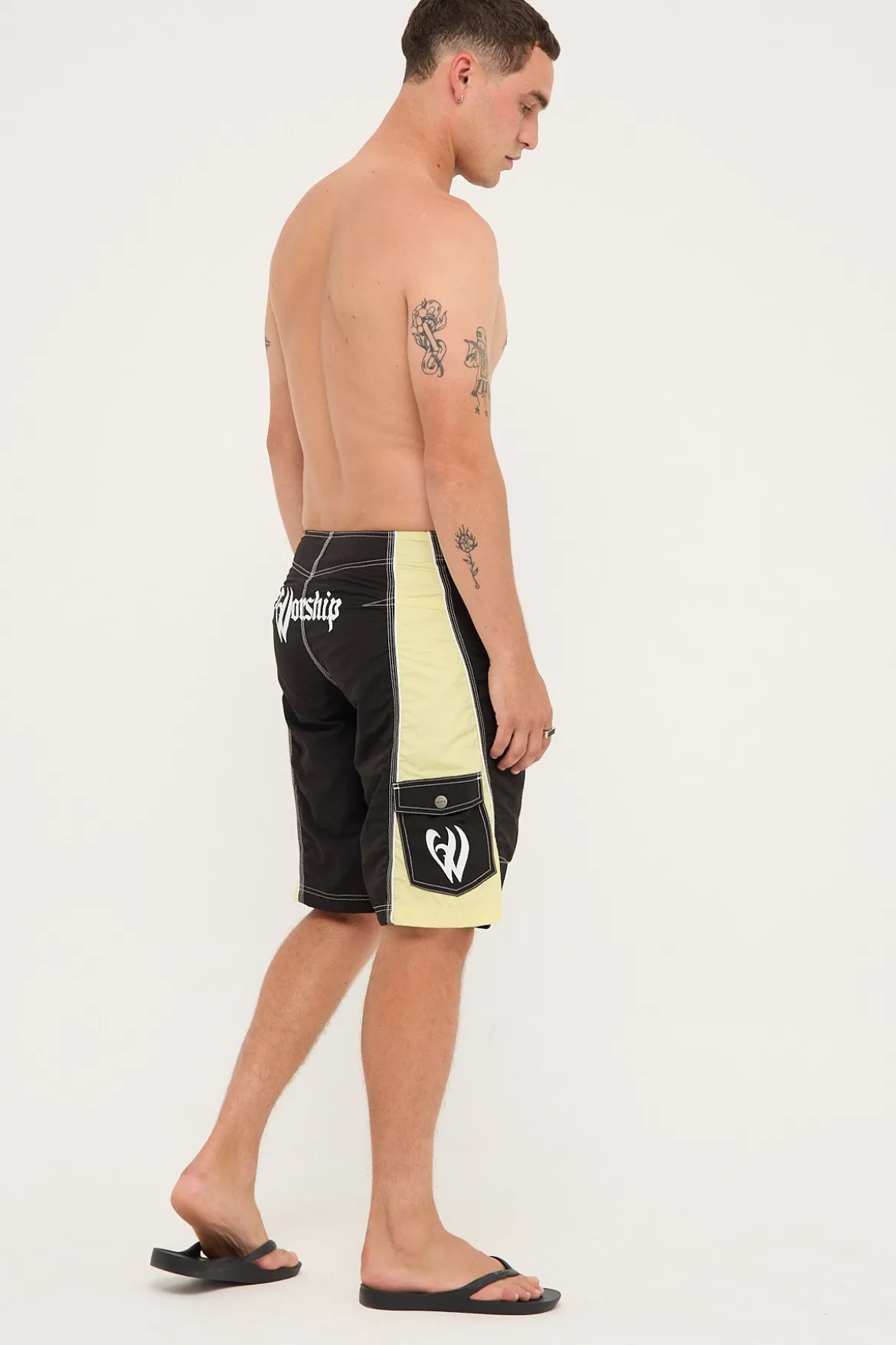 Boardriderr Boardshort Black/Lime