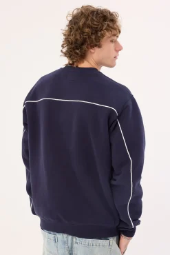 Bolter Crew Fleece Navy Blue