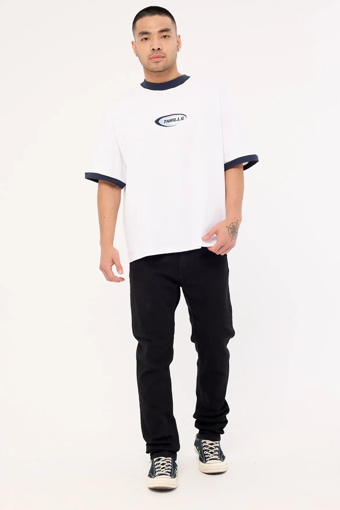 Bones Denim Jean Black Rinse