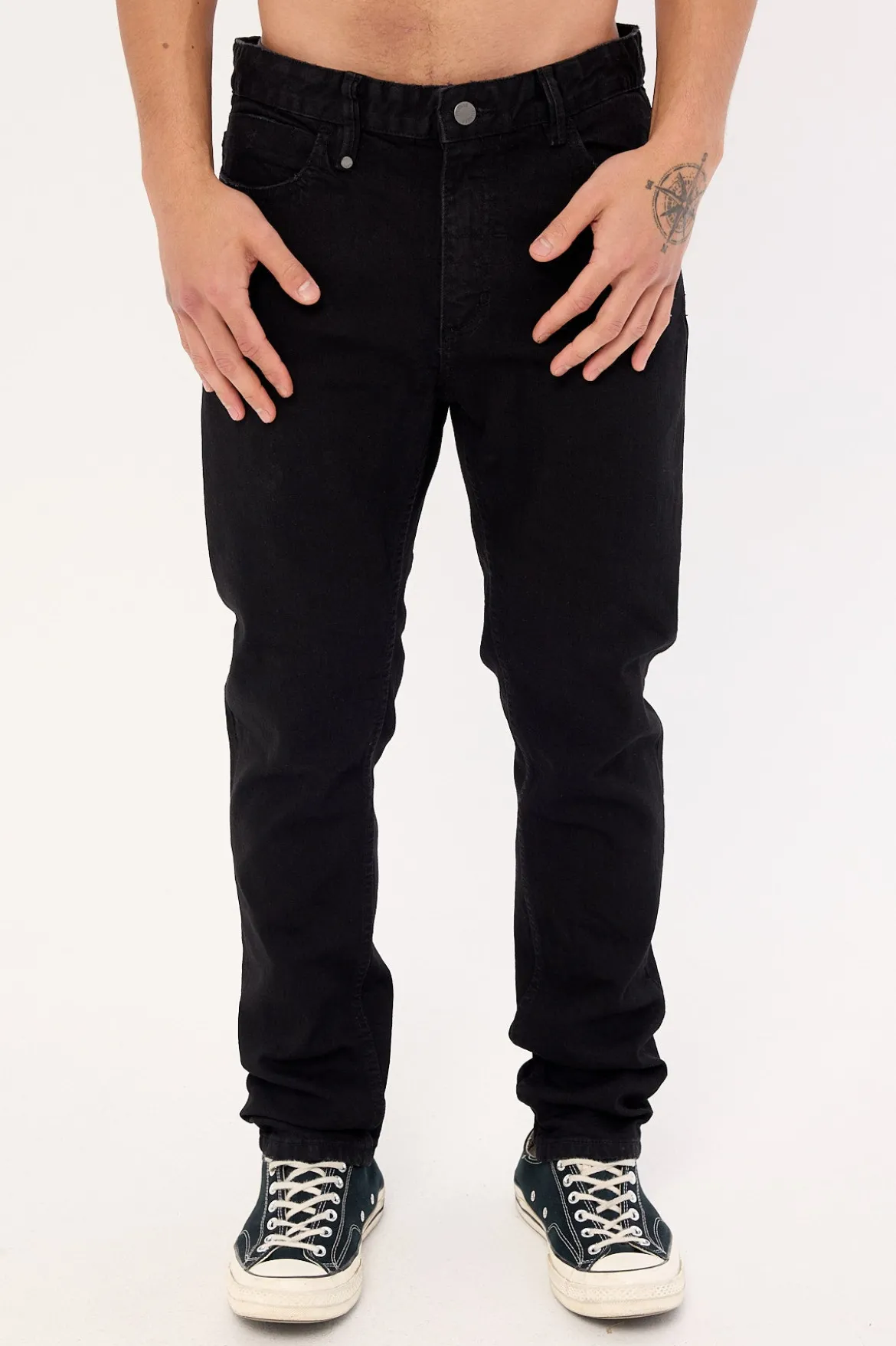 Bones Denim Jean Black Rinse