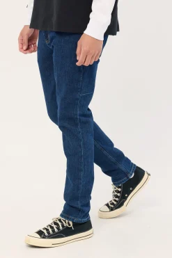 Bones Denim Jean Dark Rinse Blue