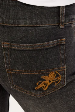 Bootcut Low Rider Jean Worship Black Dust