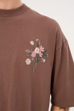 Botanica Heavyweight Easy Tee Brown