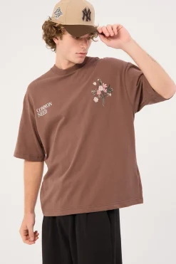 Botanica Heavyweight Easy Tee Brown