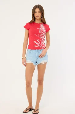 Boundless Club Tee Flame Red