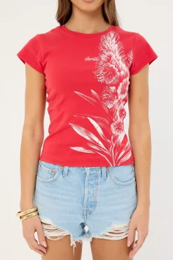 Boundless Club Tee Flame Red