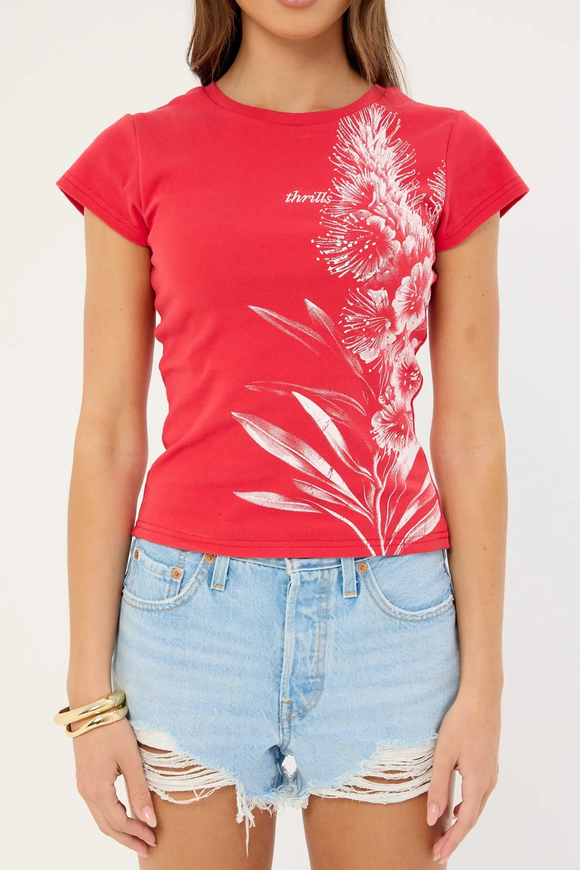 Boundless Club Tee Flame Red