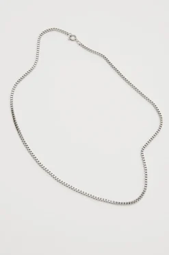 Box Chain Necklace Stainless Steel