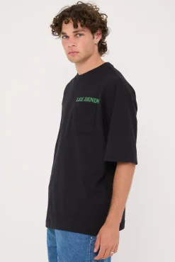 Box Cutter Pocket Tee Black