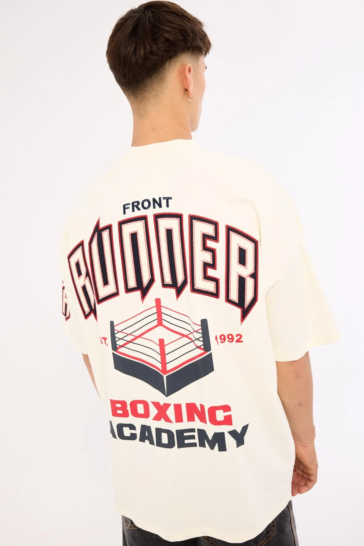 Boxing Academy Tee Vanilla