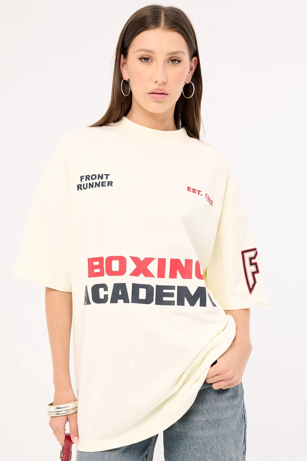 Boxing Academy Tee Vanilla