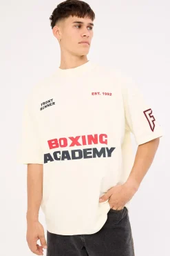 Boxing Academy Tee Vanilla