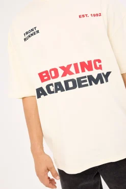 Boxing Academy Tee Vanilla