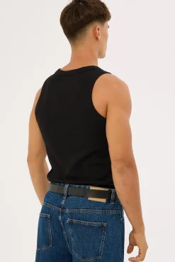 Brady Luxe Singlet Tank Black