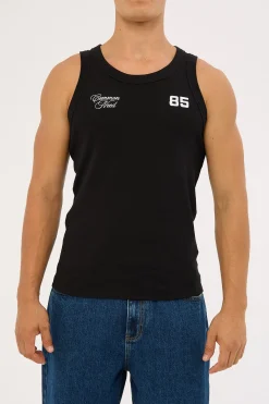 Brady Luxe Singlet Tank Black