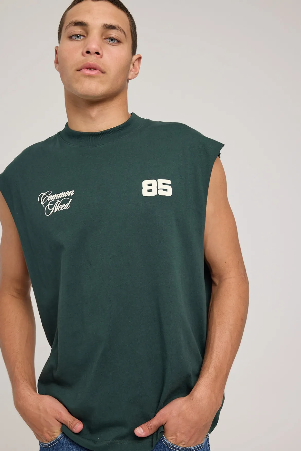 Brady Muscle Tank Green