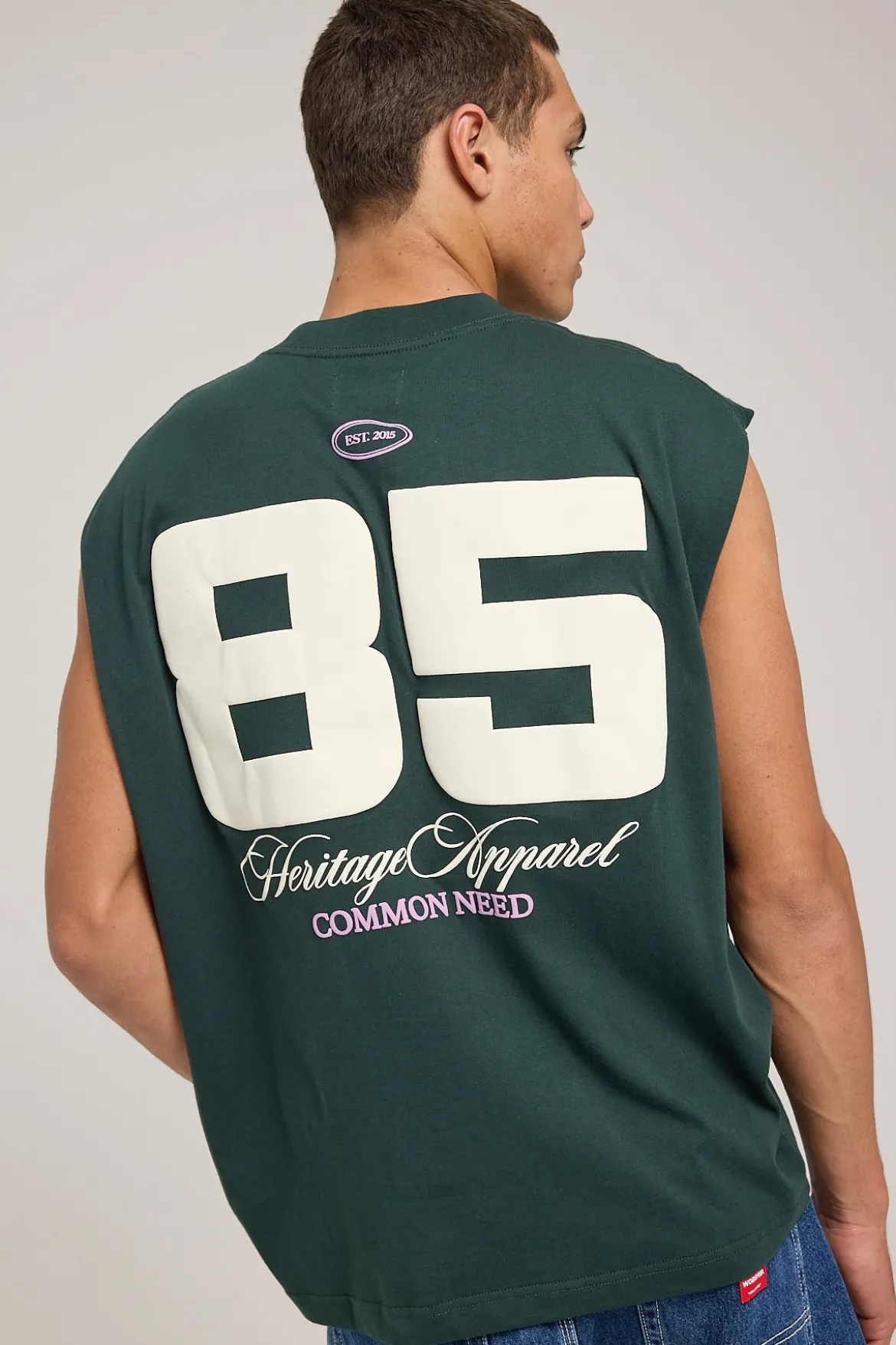 Brady Muscle Tank Green