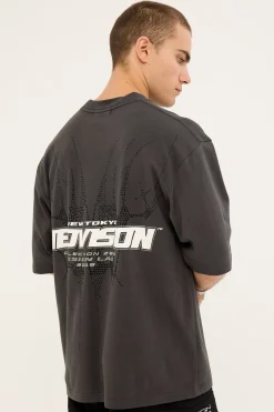 Brimstone Street Super Heavy Tee Asphalt