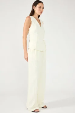 Bronte Elasticated Pant Cream
