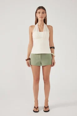 Brooks Low Rise Short Green
