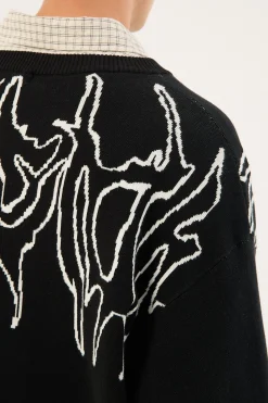 Brutal Knit Sweater Black