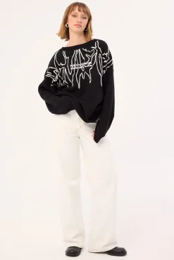 Brutal Knit Sweater Black