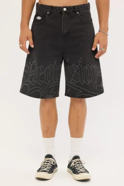Brute Nexa Baggy Jort Barley Black