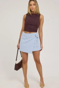 Buckle Up Skort Baby Blue