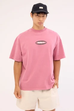 Bueno Bueno Bueno Oversize Fit Tee Heather Rose