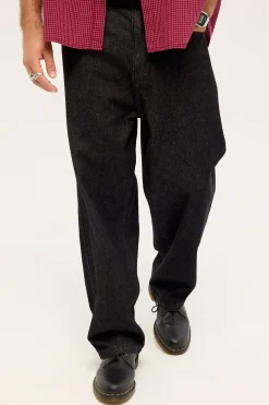 Bull Denim 91 Baggy Jean Raw Black