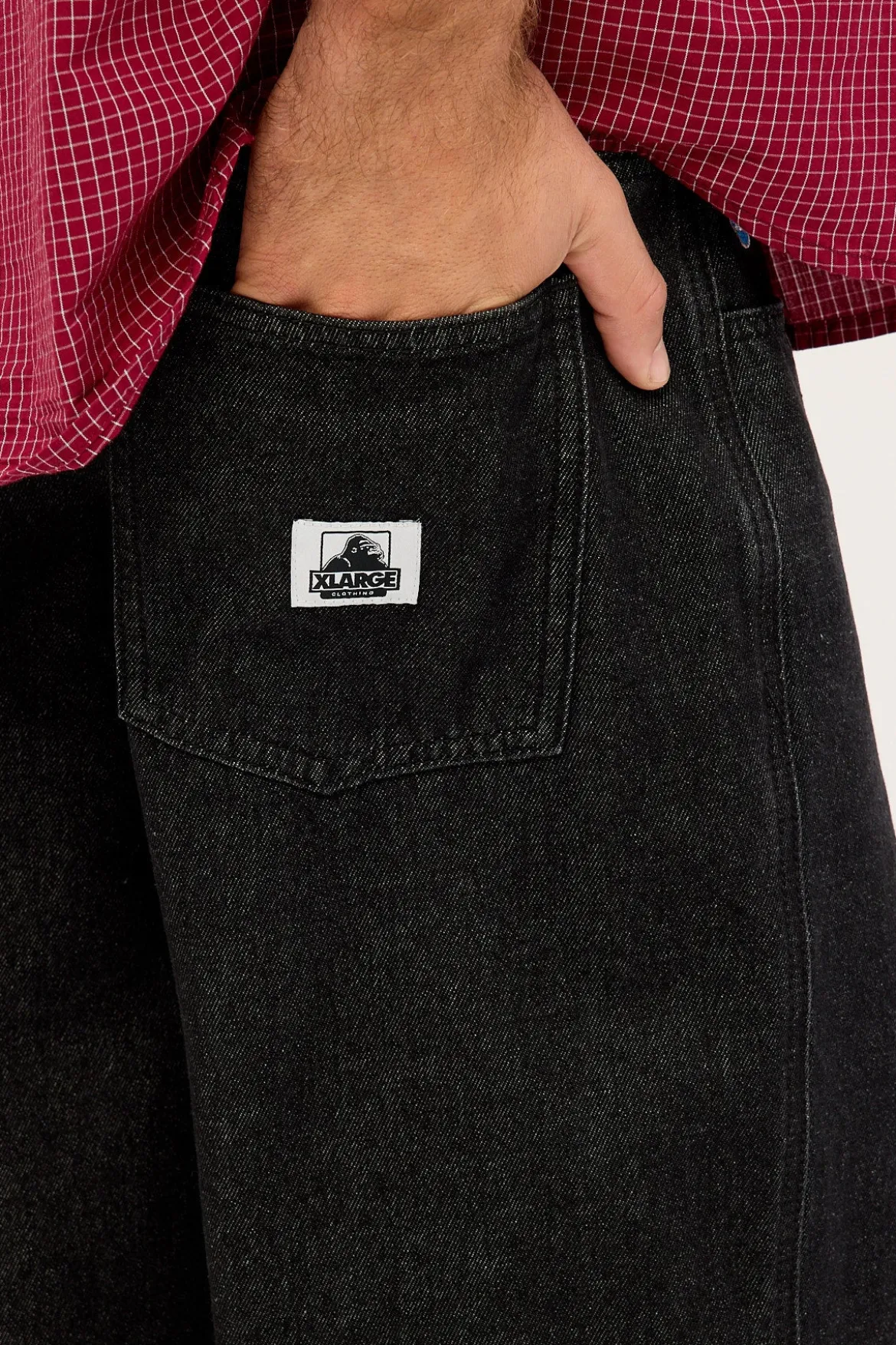 Bull Denim 91 Baggy Jean Raw Black