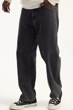 Bull Denim 91 Baggy Jean Washed Black